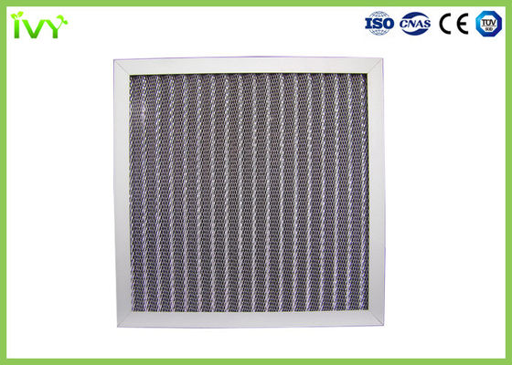 Metal le filtre primaire de panneau de porosité du filtre à air 5um de maille pour le système de ventilation