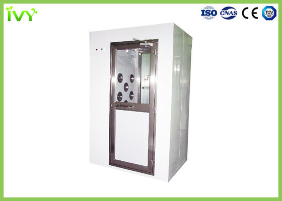 Verrouillage automatique de Cleanroom de douche d'air de célibataire adapté aux besoins du client