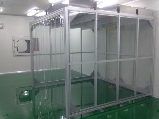 Cabine propre portative de nettoyage de la classe 100 de cabine de filtre de FFU HEPA